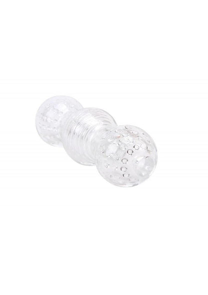 Wet Dreams Crystal Voyeur Series Big Balls Hand Stroker