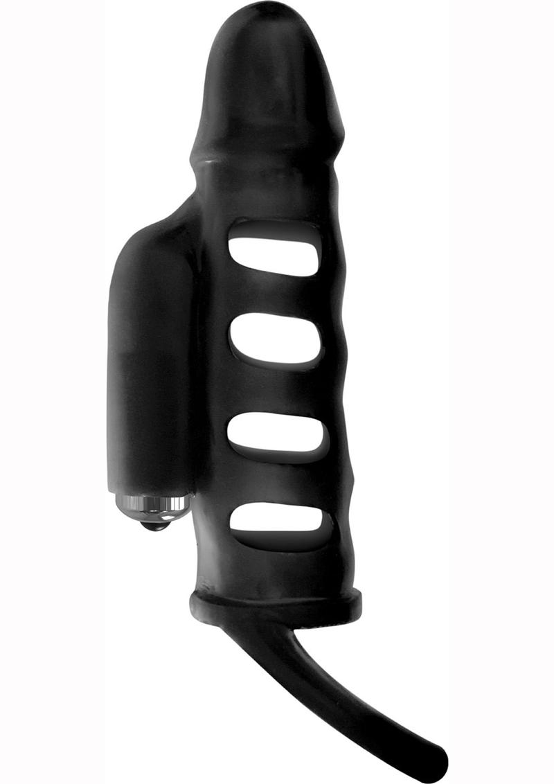 Wet Dreams Ram Rod Vibrating Silicone Penis Extender
