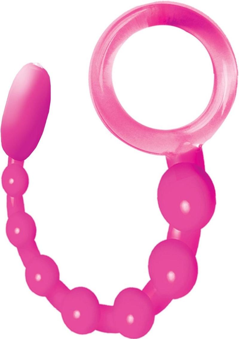 Wet Dreams Sex Snake Silicone Vibrating Anal Beads