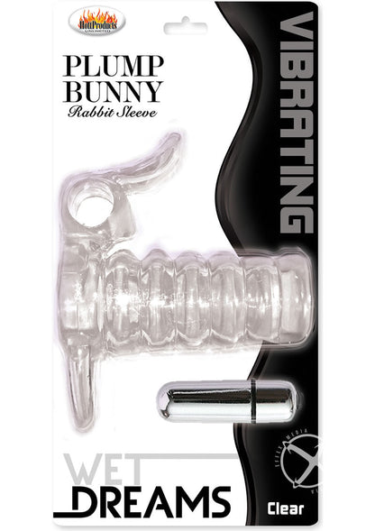 Plump Bunny Vibrating Rabbit Sleeve With Bullet Vibe