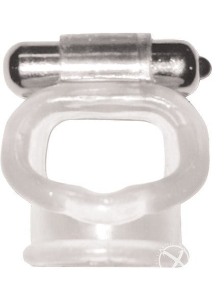 Wet Dreams Super Stud Sling Silicone Vibrating Cock And Balls Sling