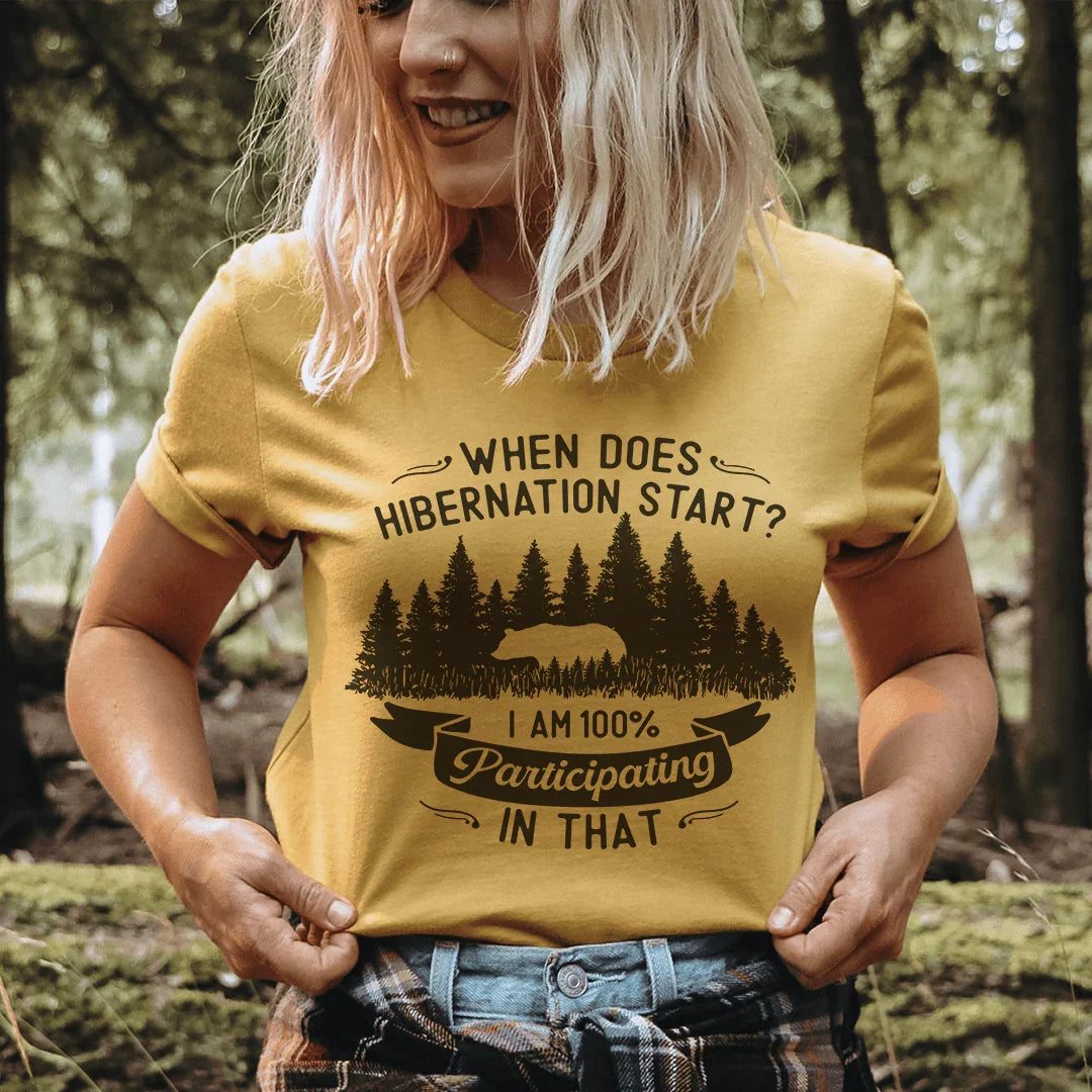 When Does Hibernation Start Tee