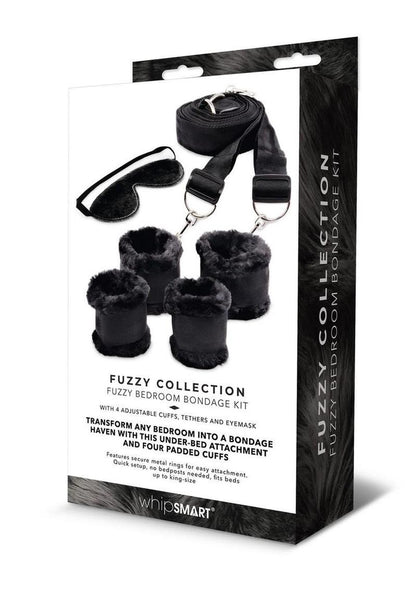 Fuzzy Bedroom Bondage Kit