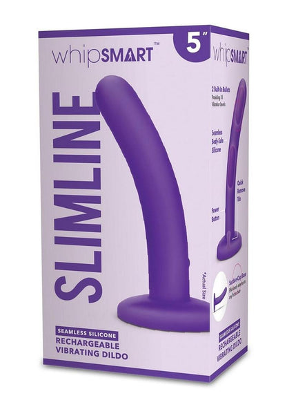 WhipSmart Slimline Rechargeable And Powerful Silicone Vibrator