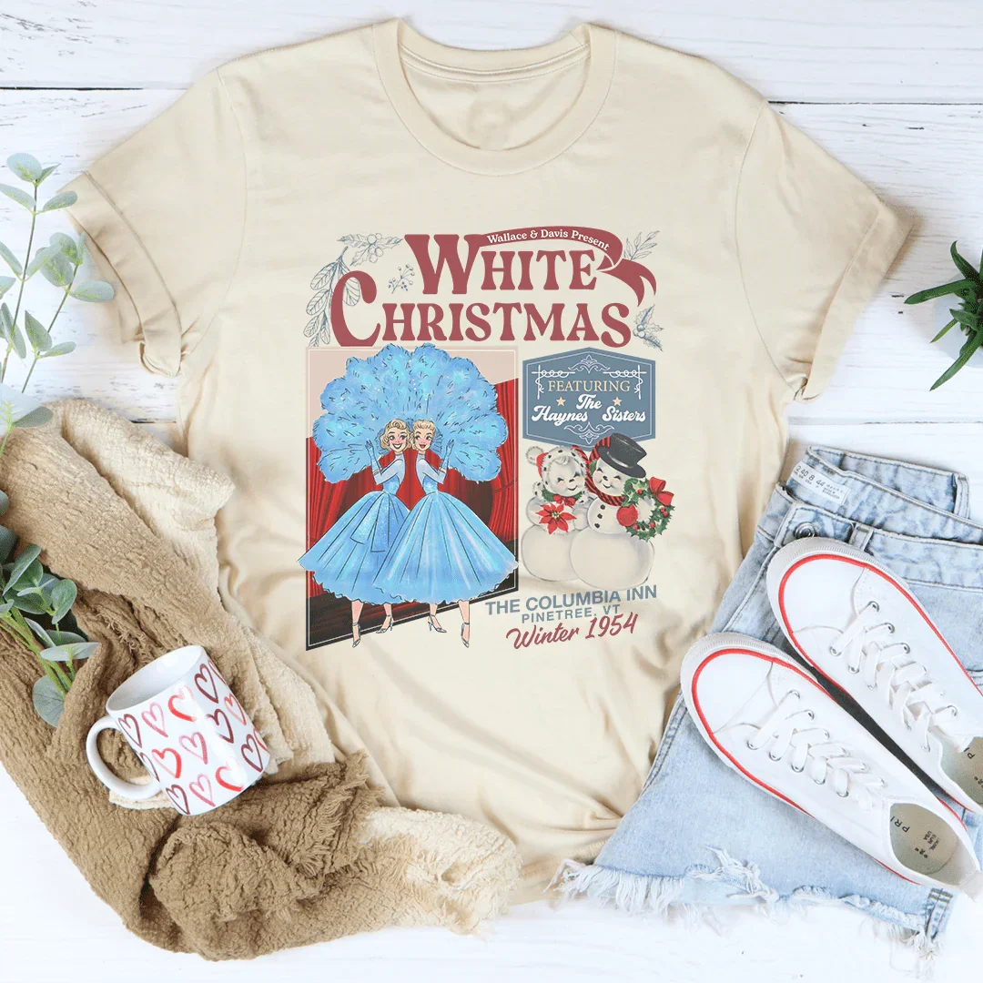 White Christmas Tee