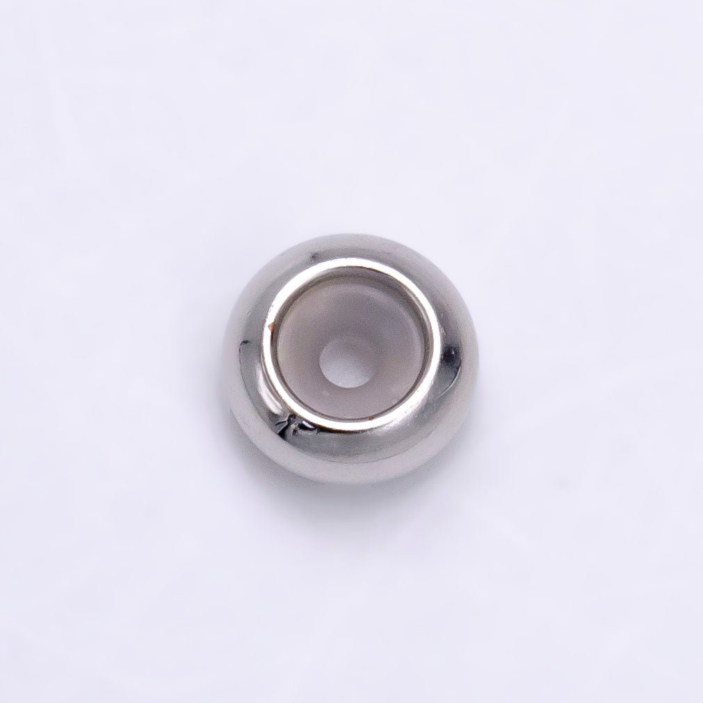 14K Gold Filled 7mm Chain Stopper Slider Jewelry Findings Supply in Gold &amp; Silver | Z906