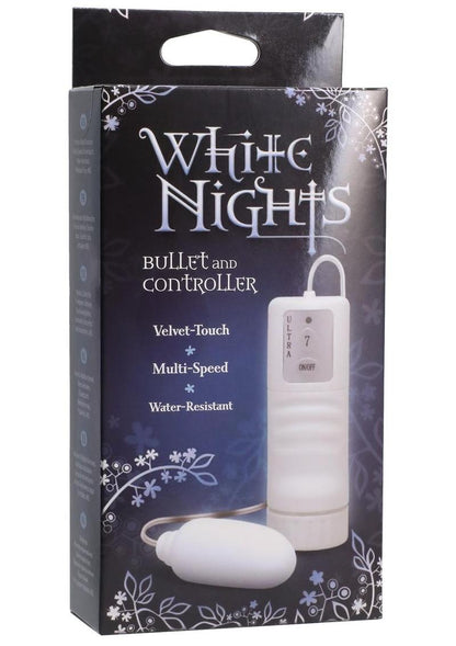 White Nights Velvet Touch Bullet and Wired Controller