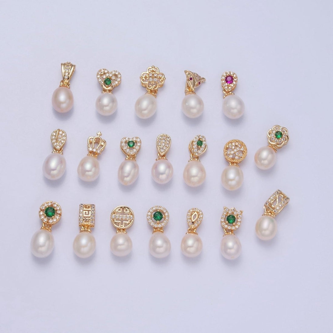White Pearl Charm, Dainty Charm for Bracelet Necklace Teardrop Pearl Dangle June Birthstone Charm H-386 H-402 H-415 H-449 H-479 H-534 H-535 H-536 H-546 H-549 H-561 H-564 H-671 H-672 H-673 H-674 H-679 H-680 H-682