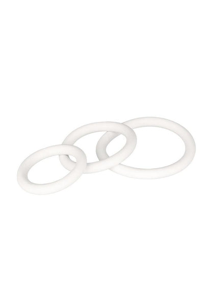 White Rubber Cock Rings Sturdy And Durable