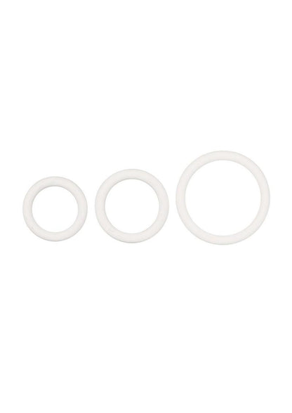 White Rubber Cock Rings Sturdy And Durable