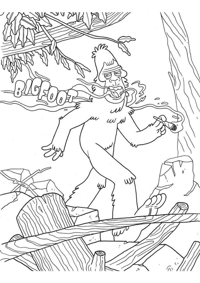 Who Smokes Weed? Adult Coloring Book – Fun &amp; Hilarious Activity