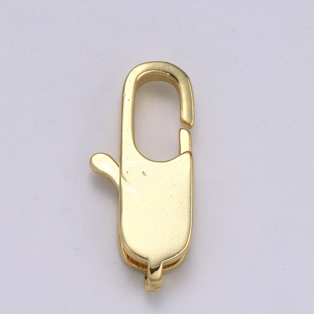 Wholesale Lobster Clasp 24k Gold , Rectangle Lobster Clasp for Jewelry Making, Size Option 20.3MMX8.8MM L-177
