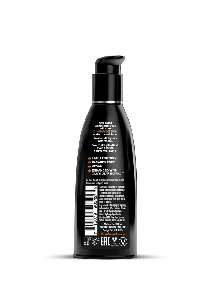 Wicked Cinnamon Bun Flavored Water Based Lubricant