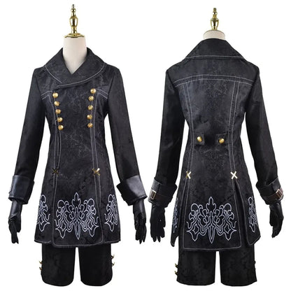 NieR: Automata 9S &amp; 2B Cosplay Costume with Wig and Accessories
