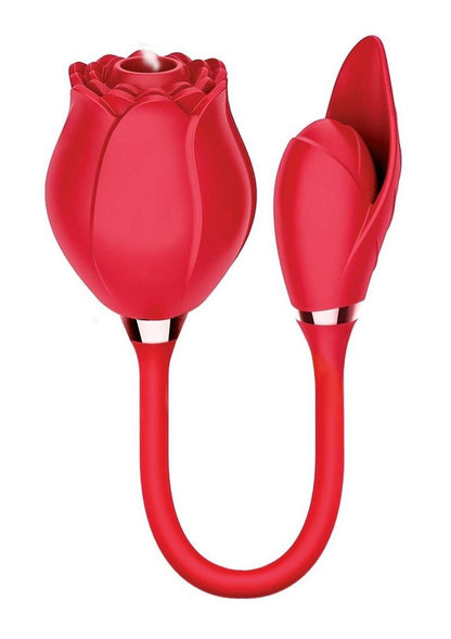 Wild Rose &amp; Bullet Suction Clitoral Stimulator