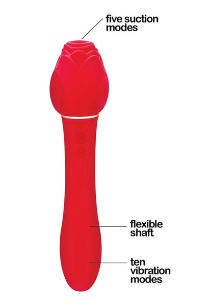 Wild Rose Suction Vibrator