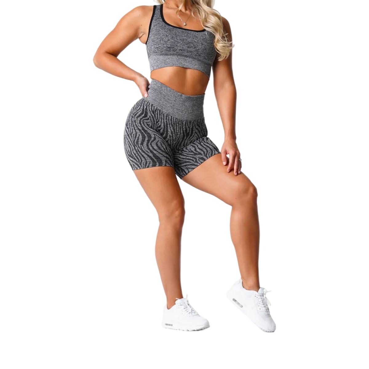 Wild Thing Zebra Fitness Shorts