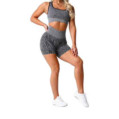 Wild Thing Zebra Fitness Shorts