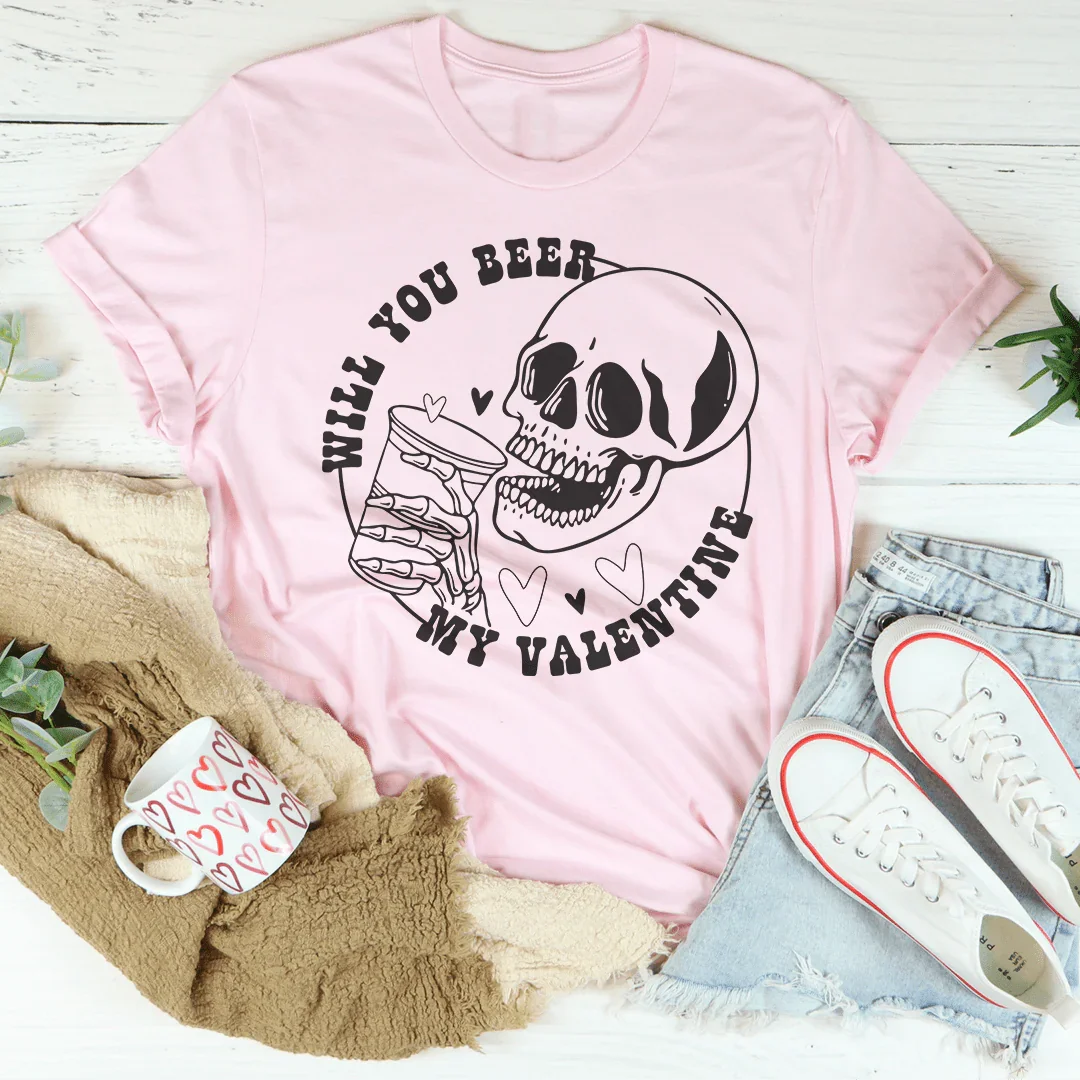 Will You Beer My Valentine Tee