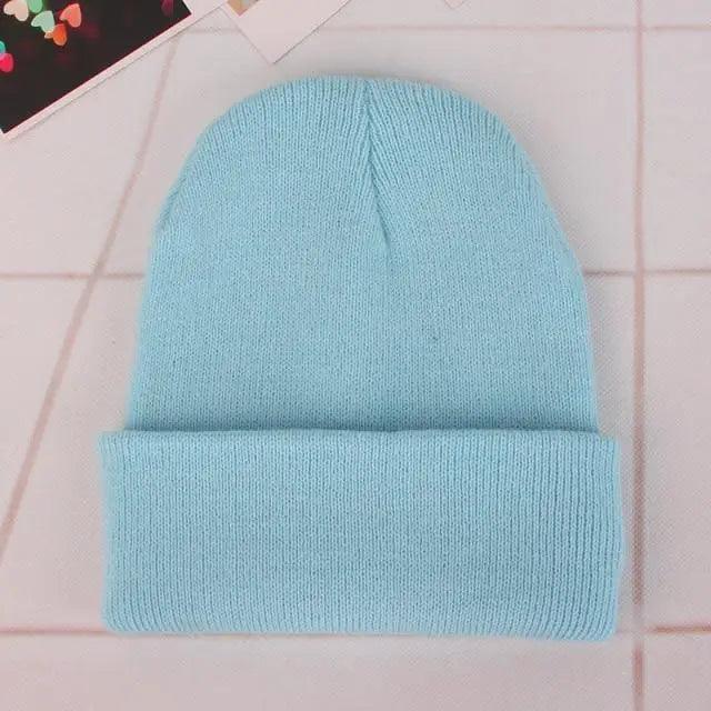 Winter Beanie Hats For Men And Women One Size Beanies Knitted Solid Cool Hat Girls Autumn Female Beanie Warm Comfortable Soft Casual Cap For Cold Weather