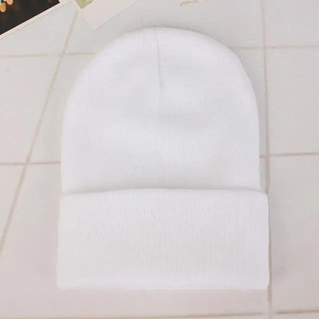 Winter Beanie Hats For Men And Women One Size Beanies Knitted Solid Cool Hat Girls Autumn Female Beanie Warm Comfortable Soft Casual Cap For Cold Weather