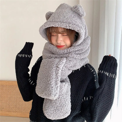 Winter Knitted Cap Sets