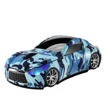 Wireless Black Sports Car USB Mouse Design Computer 1600 DPI Mouse Mini Ergonomic Gaming Mouse For Laptop And Computer 2.4Ghz