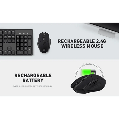 Wireless Design 2.4 GHz Ergonomic Mouse 1600 DPI USB Optical Bluetooth-Compatible Mouse Computer Gaming Mouse