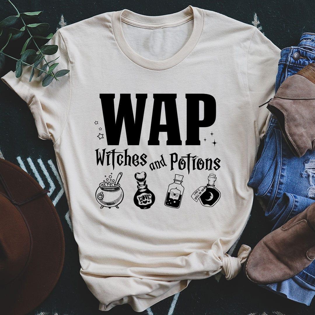 "WAP Witches and Potions" – Funny Halloween Spooky Graphic Shirt