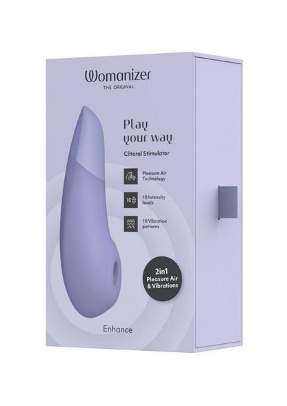 Womanizer Enhance Rechargeable Clitoral Stimulator - Lilac
