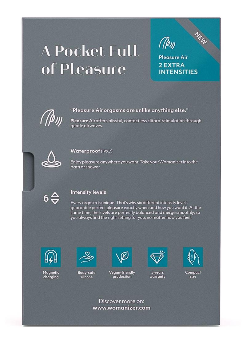 Womanizer Starlet 3 Indigo Rechargeable Silicone Clitoral Stimulator