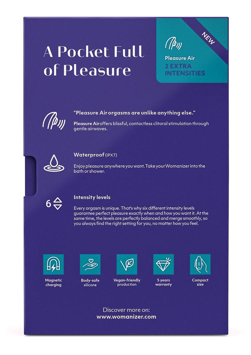 Womanizer Starlet 3 Indigo Rechargeable Silicone Clitoral Stimulator