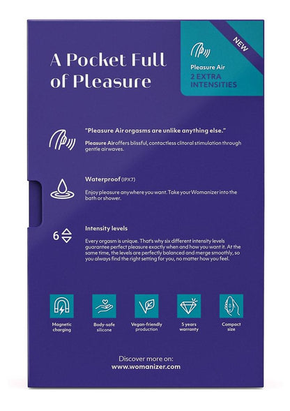 Womanizer Starlet 3 Indigo Rechargeable Silicone Clitoral Stimulator