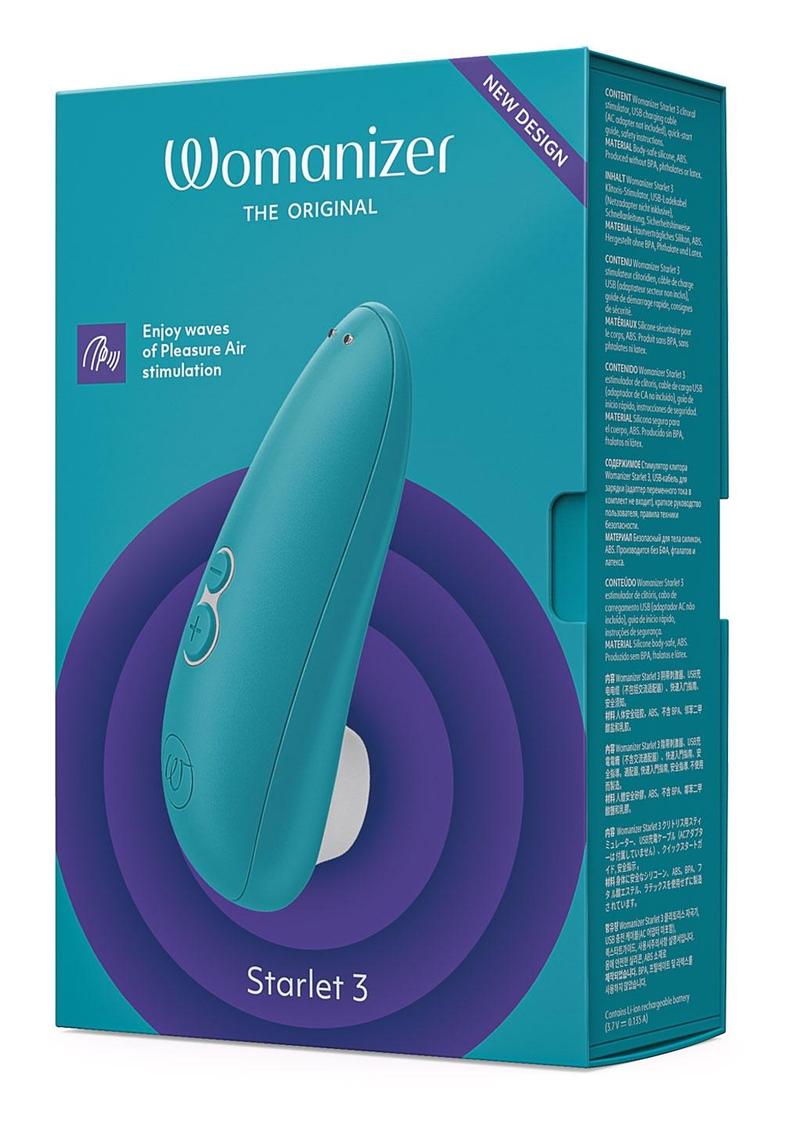 Womanizer Starlet 3 Indigo Rechargeable Silicone Clitoral Stimulator