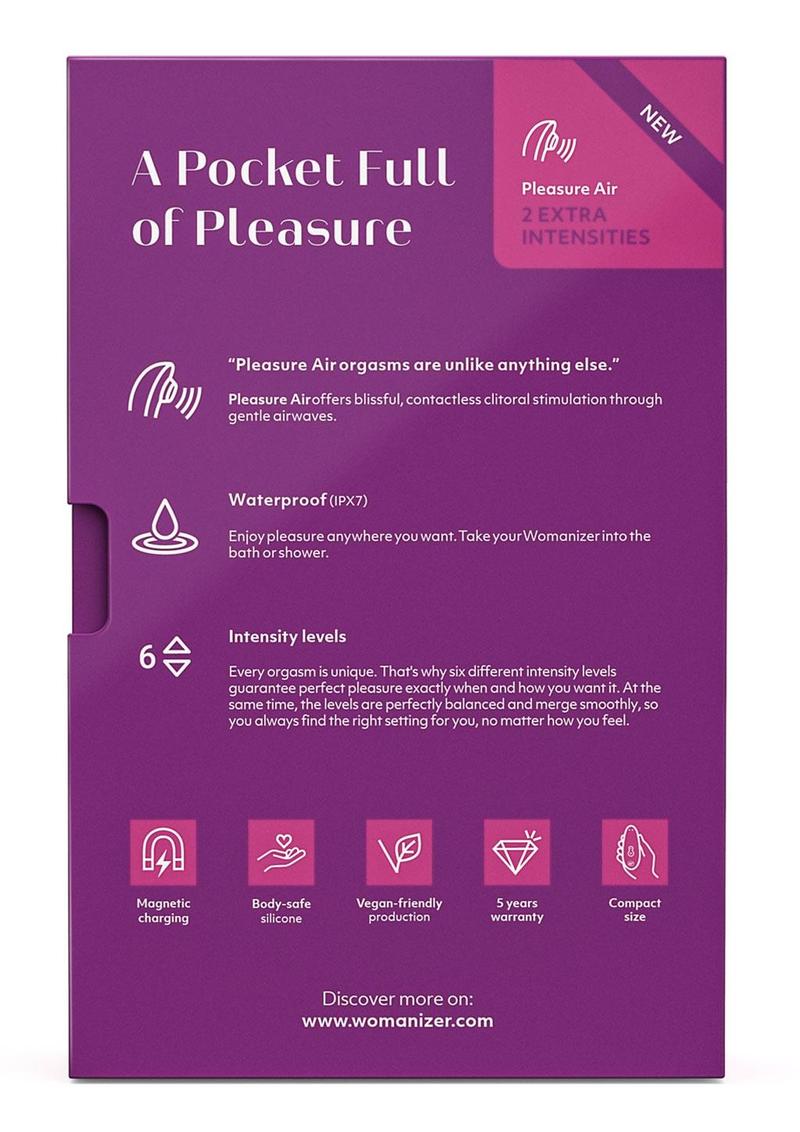 Womanizer Starlet 3 Indigo Rechargeable Silicone Clitoral Stimulator