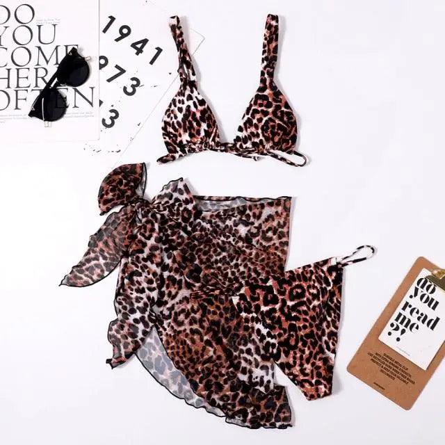 Women Swimsuit High Quality Thong Bikinis Set Swimwear Female Bathing Suit 3 Piece Set Swimsuits