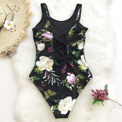 Lotus Floral One Piece
