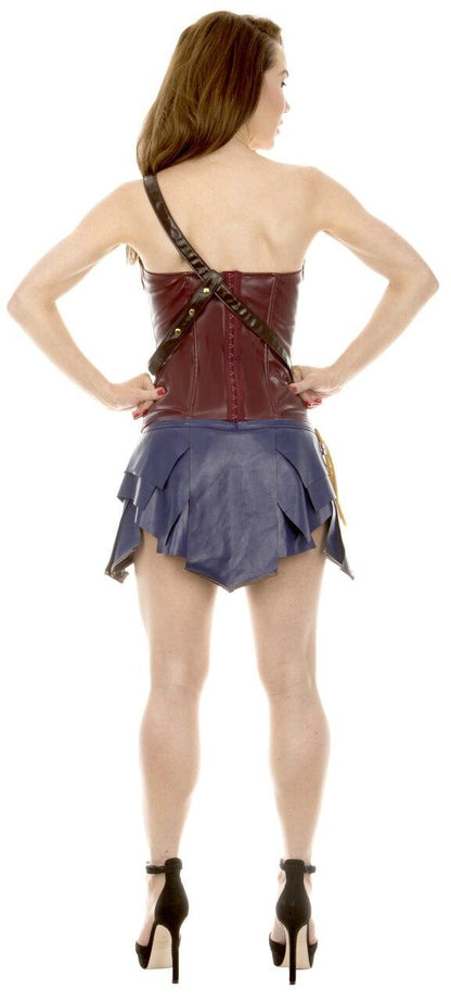 Wonder Woman Corset &amp; Skirt Cosplay Costume
