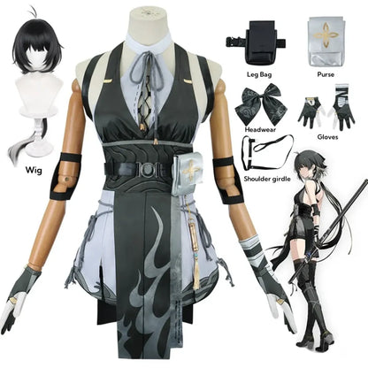 Wuthering Waves Rover Cosplay Costume – Full Set with Wig &amp; Accessories