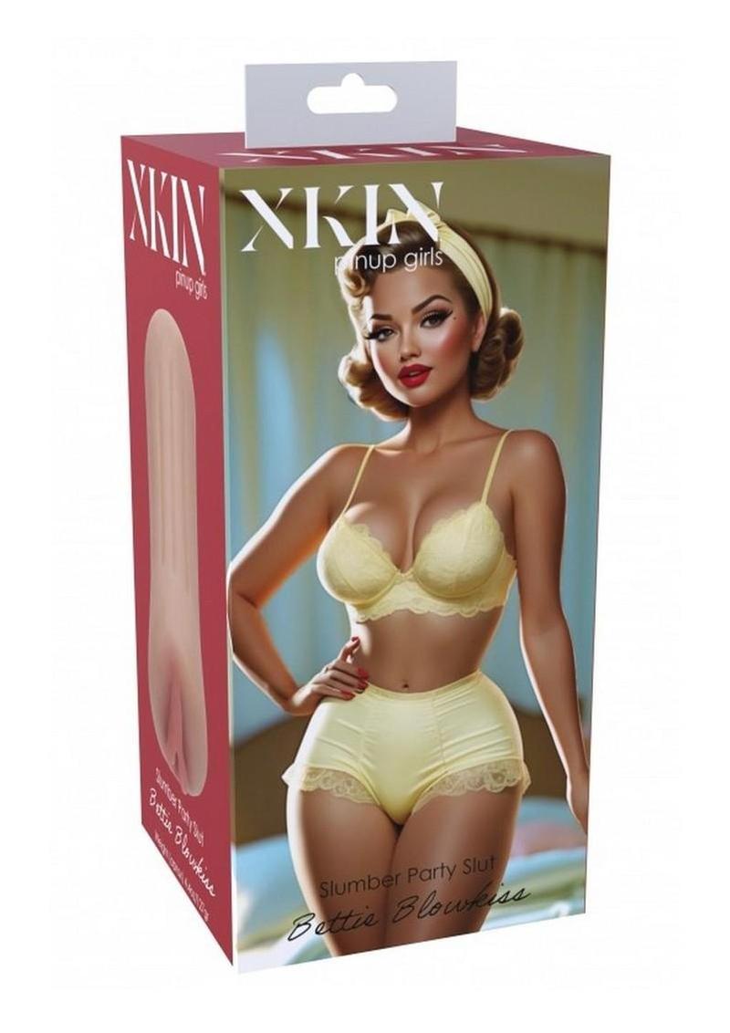 XKIN Pinup Bettie Blowkiss Masturbator