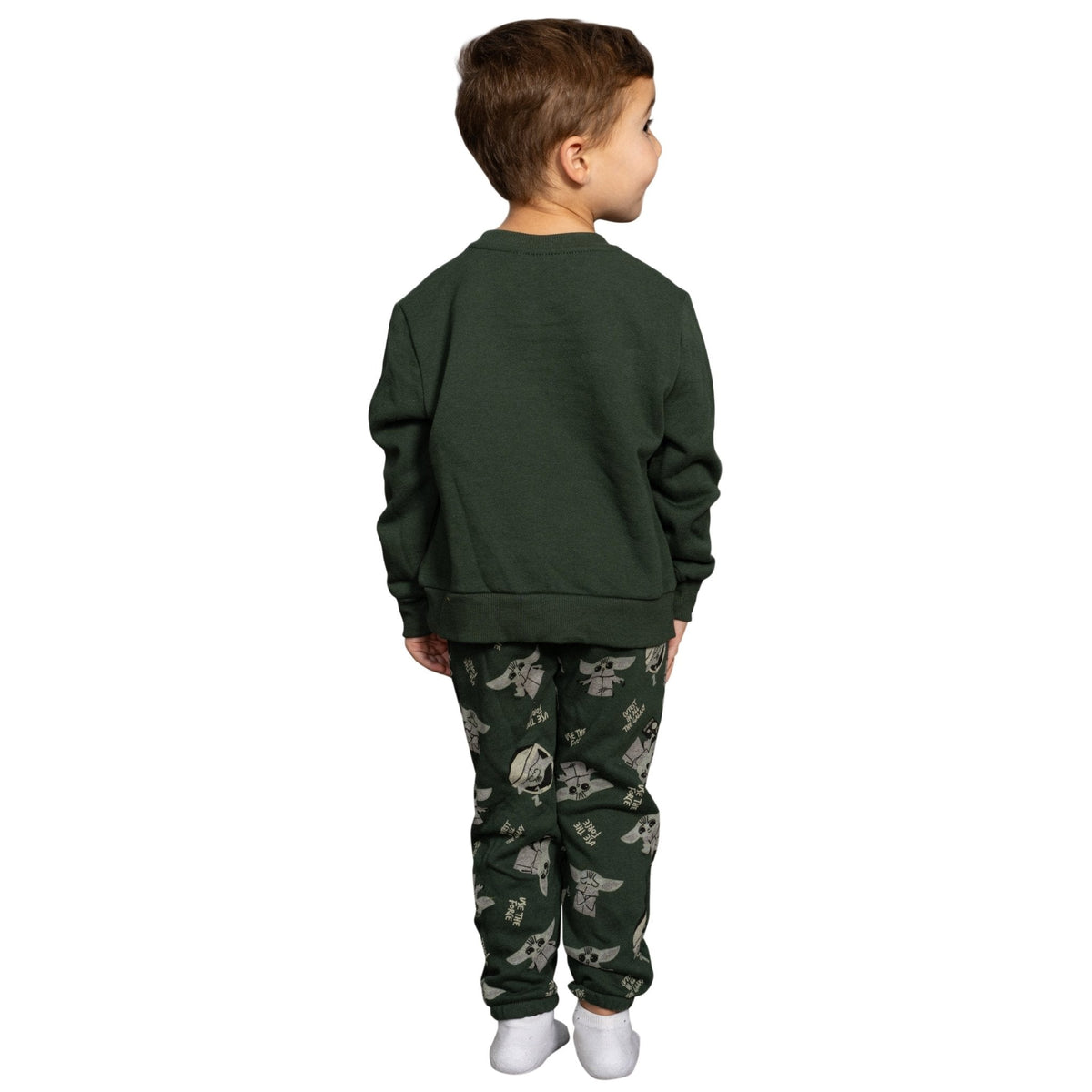 Yoda and Grogu Matching Sweatshirt &amp; Pants Set