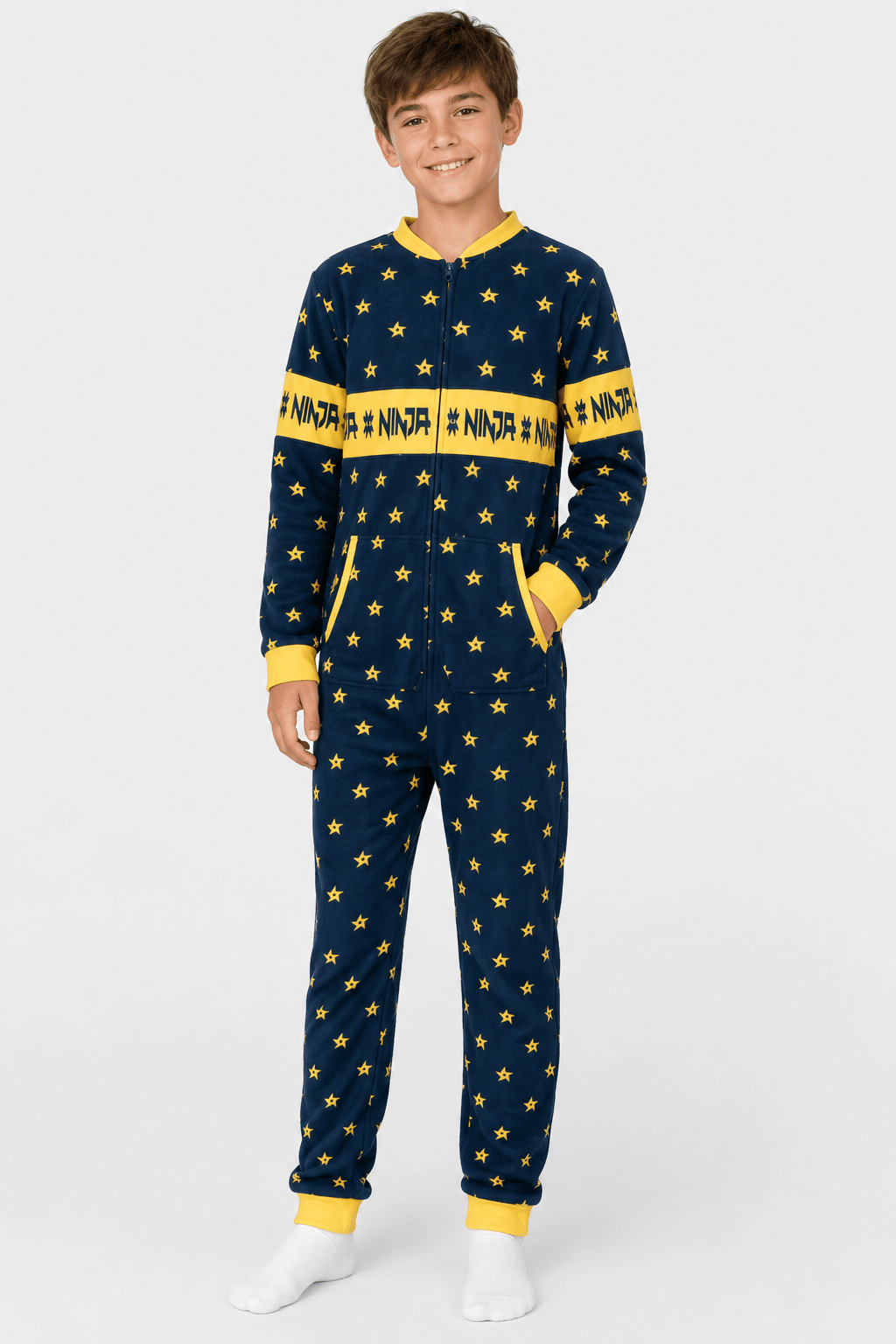 Youth Fortnite Ninja Christmas Pattern Jumpsuit
