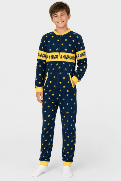 Youth Fortnite Ninja Christmas Pattern Jumpsuit