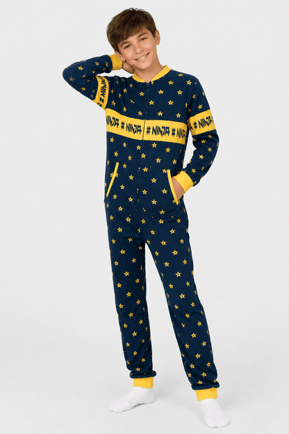 Youth Fortnite Ninja Christmas Pattern Jumpsuit