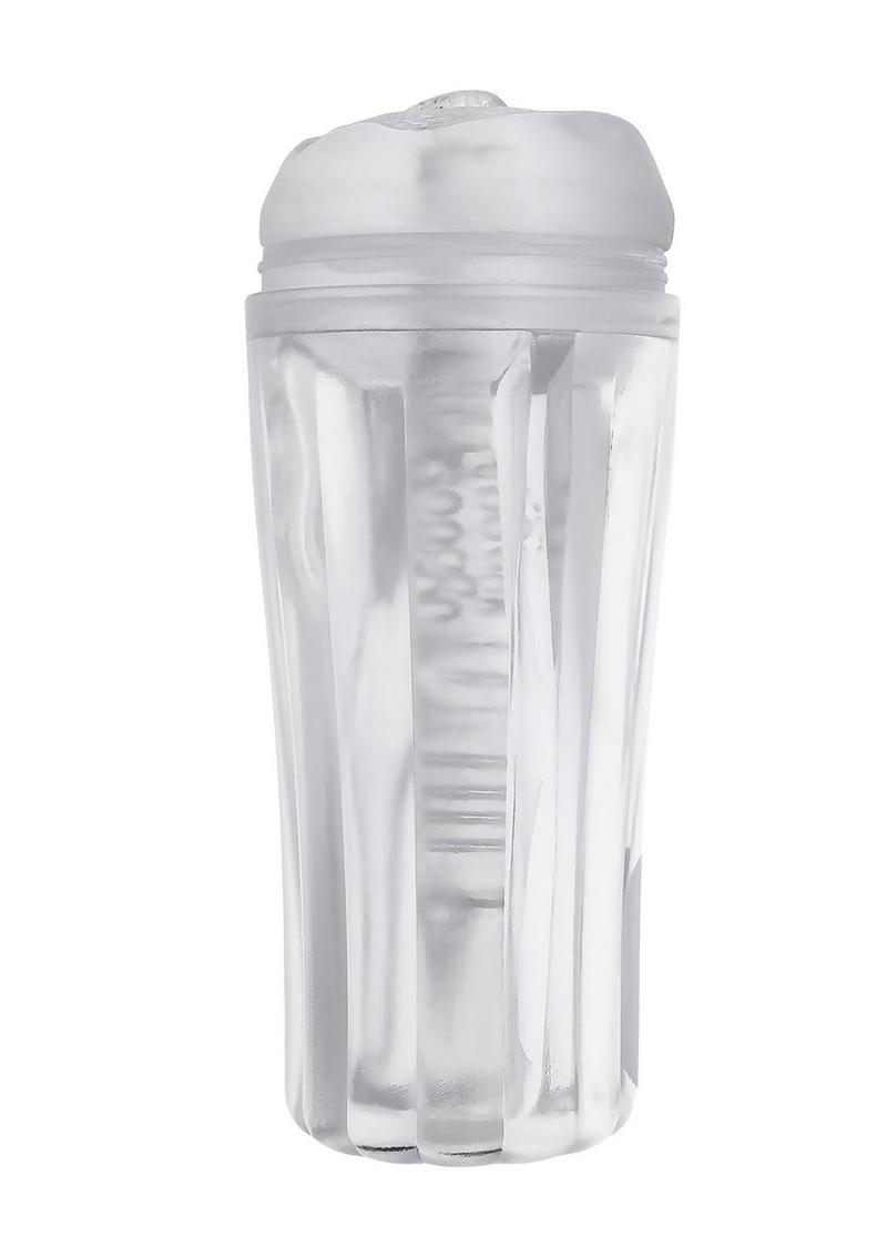 Zero Tolerance The Clear Choice Stroker with Cock And Ball Ring