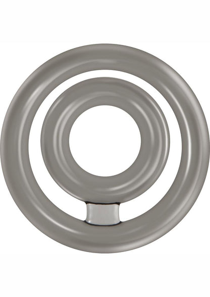 Zero Tolerance Bullseye Double Loop Cock Ring with Ball Strap