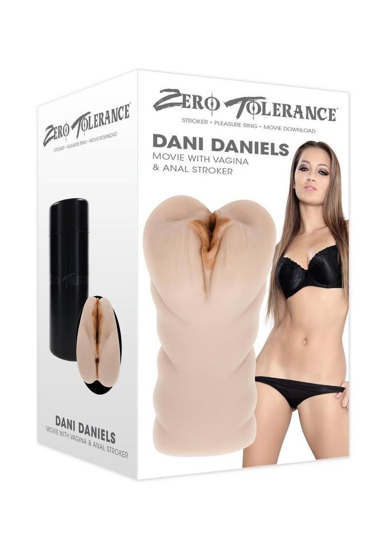 Zero Tolerance Dani Daniels Vagina &amp; Anal Stroker with Movie Access