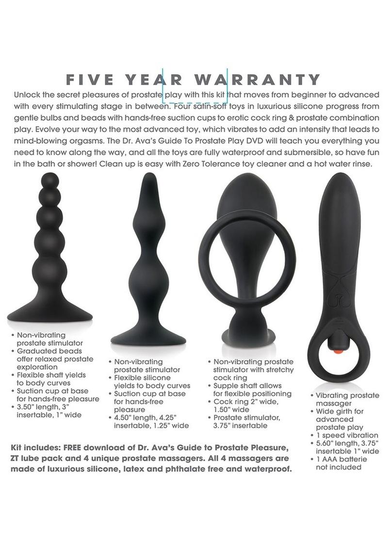Zero Tolerance Intro to Prostate Silicone Kit Set