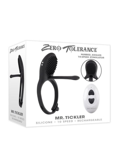 Zero Tolerance Mr. Tickler Rechargeable Cock Ring with Remote Control