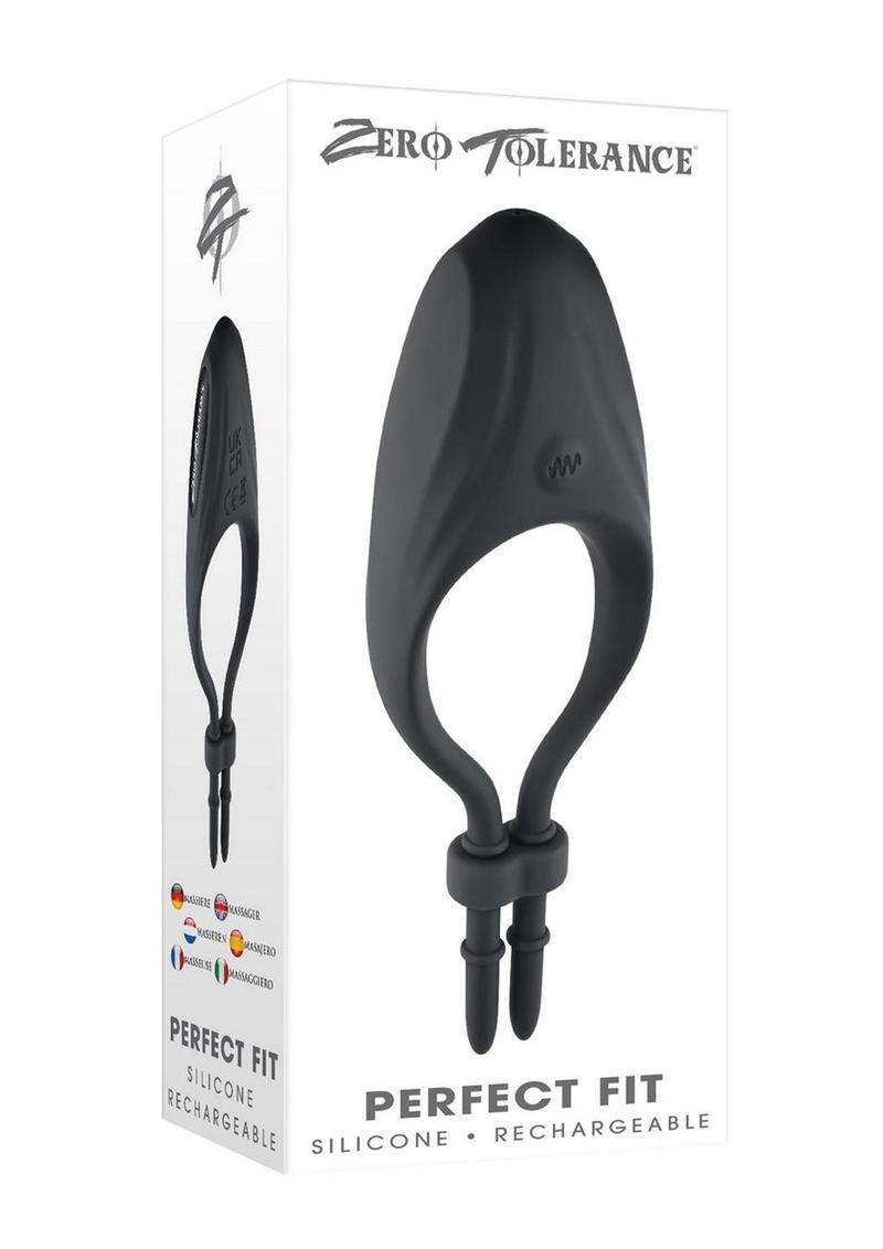 Zero Tolerance Perfect Fit Rechargeable Silicone Adjustable Cock Ring